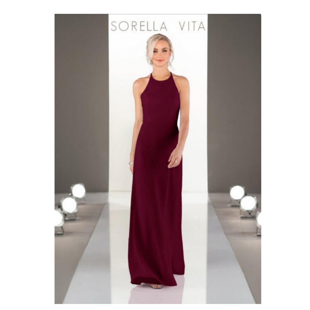 Sorella Vita Burgundy Bridesmaid Dress
